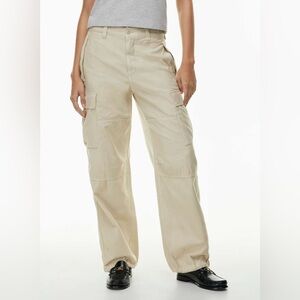 Aritzia TNA Supply Cargo Pants / Light Brown